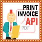 Print Invoice via API